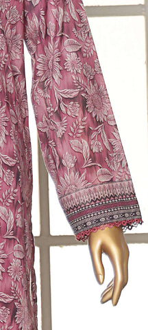 Asasa Digital Printed Emb Lawn Un Stitched 3 Pcs  HZ-1