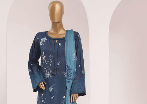 Sadabahar Printed Lawn Vol-10 | Digital Printed Lawn 3 Piece Stitched Suit D-7