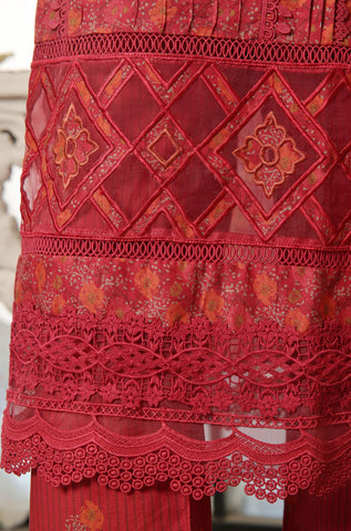 RANIA VOL.2 GALAXY LAWN LACE-WORK CUTWORK D-05