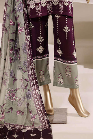 Sadabahar Vol-08 | Printed Lawn 3 Piece Stitched Suit D-5