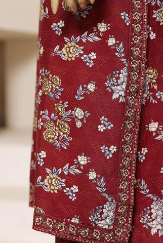 Sadabahar Regal Embroidered Lawn Stitched 3 Piece Suit D-5