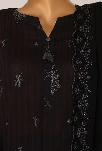 Mayaar by HZ Textiles | Embroidered 3 Piece Unstitched Suit D-5