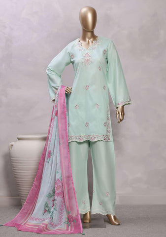 Sadabahar Eclair Embroidered Lawn Stitched 3 Piece Suit D-4