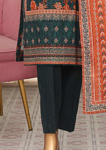 HZ Vital Prints Slub Lawn Dupatta  D-02