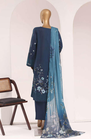 Sadabahar Printed Lawn Vol-10 | Digital Printed Lawn 3 Piece Stitched Suit D-7