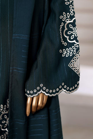 Sadabahar Vybe Emb Dhanak Stitched 3 Piece Suit D-6