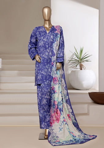 Printed Cotton With Farshi Shalwar Vol-02 By Sadabahar D-03