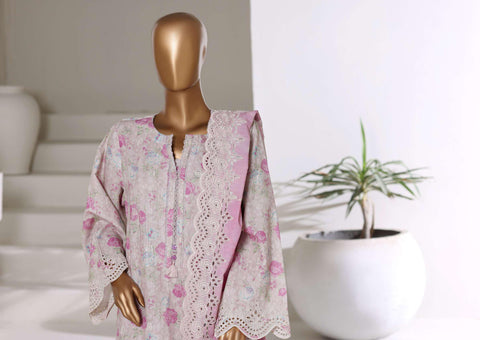 Laser Fusion Chikankari Khaddar 3Pc RTW Coll By Sadabahar D-6