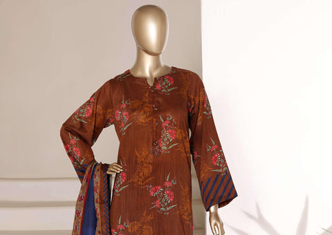 Sadabahar Vol-07 | Printed Lawn 3 Piece Stitched Suit D-6