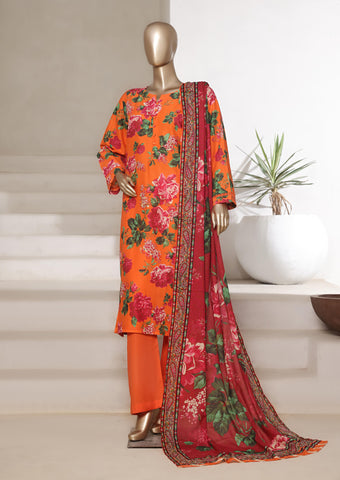 Printed Cambric Lawn Vol-01 By Sadabahar D-6