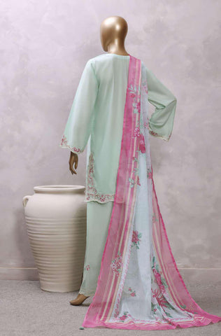 Sadabahar Eclair Embroidered Lawn Stitched 3 Piece Suit D-4