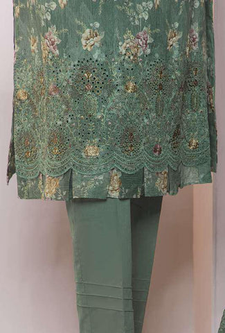 Premium Emb Cotton Lawn Shirt By HZ PEC-773