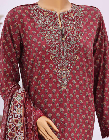 Premium Daily Wear by HZ Textiles | Embroidered Lawn 3 Piece Unstitched Suit D-2