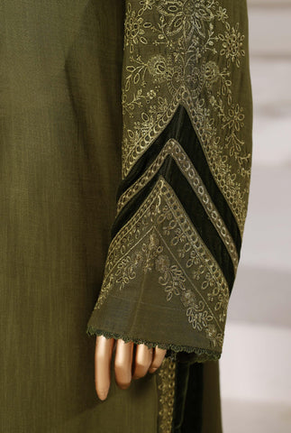 Sadabahar Premium Emb Cross Texture RTW 3 Piece Suit D-6