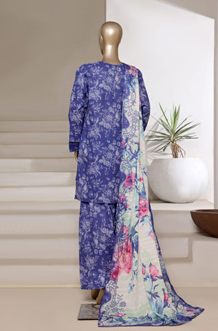 Printed Cotton With Farshi Shalwar Vol-02 By Sadabahar D-03