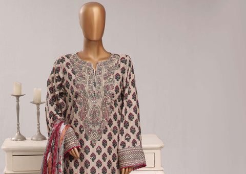 Regal by Sadabahar Vol-3 | Embroidered Lawn 3 Piece Stitched Suit D-6
