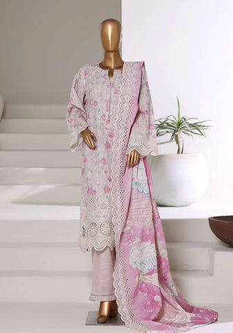 Laser Fusion Chikankari Khaddar 3Pc RTW Coll By Sadabahar D-6