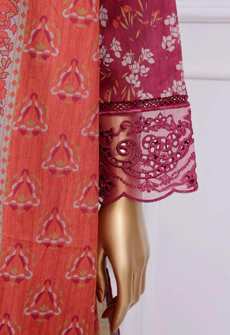 Luxury Cutwork Lawn 3 pcs Ready To Wear Coll-25 Vol-1  D-05