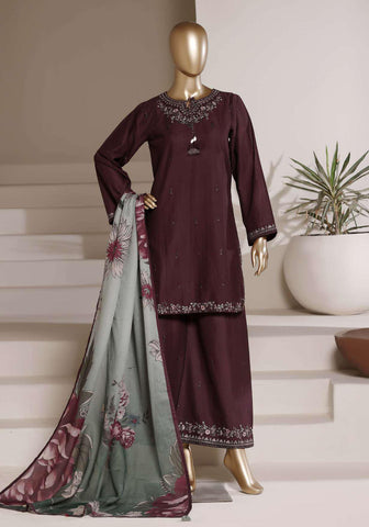 Eclair by Sadabahar | Embroidered Lawn 3 Piece Stitched Suit D-6