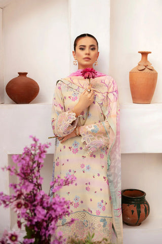 Rangrez Luxury Lawn Vol-07 By Ramsha D-03