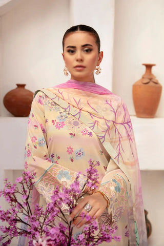 Rangrez Luxury Lawn Vol-07 By Ramsha D-03