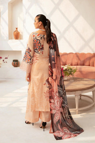 Rangrez Luxury Lawn Vol-07 By Ramsha D-01