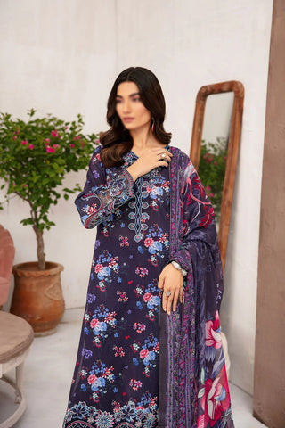 Rangrez Luxury Lawn Vol-07 By Ramsha D-06