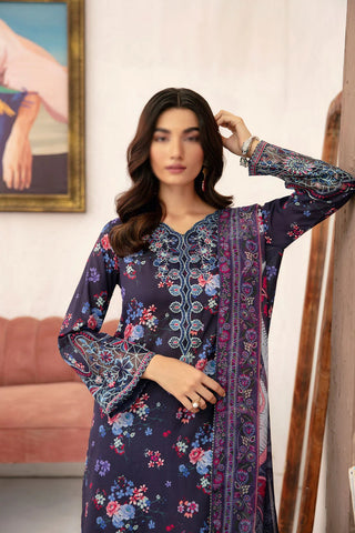 Rangrez Luxury Lawn Vol-07 By Ramsha D-06