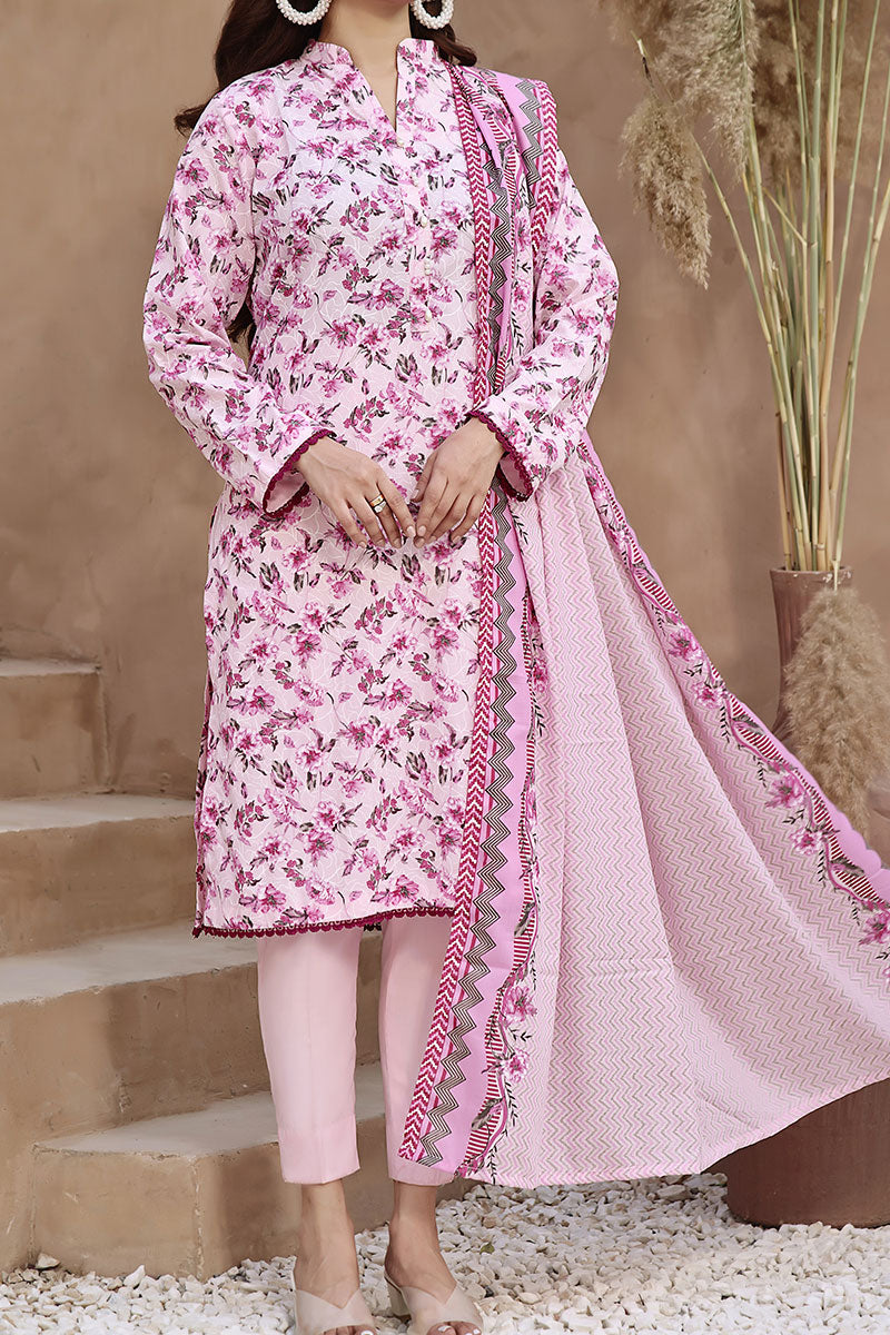 D-1108  Wrinkle Free Printed Collection'24 Vol.19 By Amna Khadija