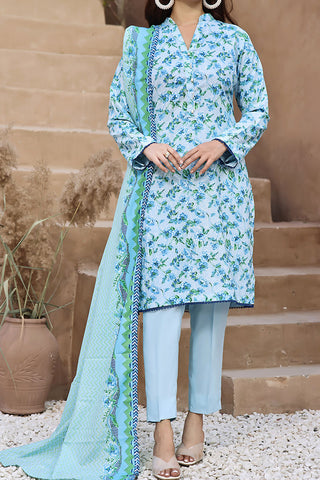 D-1110  Wrinkle Free Printed Collection'24 Vol.19 By Amna Khadija