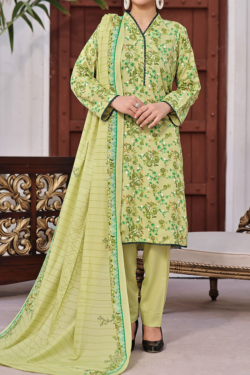 D-1115  Wrinkle Free Printed Collection'24 Vol.19 By Amna Khadija