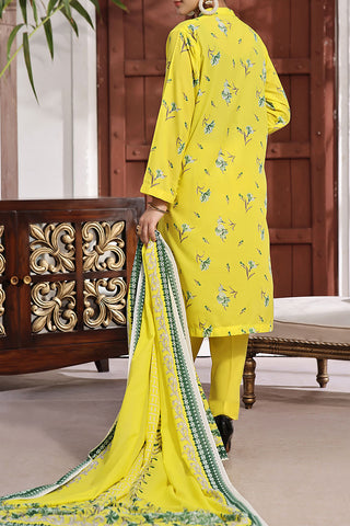 D-1117  Wrinkle Free Printed Collection'24 Vol.19 By Amna Khadija