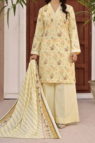 D-1122  Wrinkle Free Printed Collection'24 Vol.19 By Amna Khadija