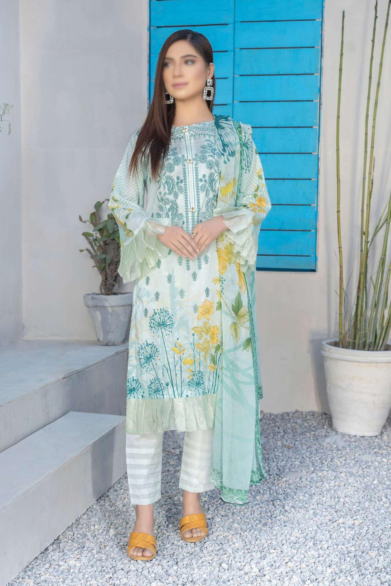 Dayar-E-Ishq Unstitched Digital Lawn Print Collection 2023 D-02